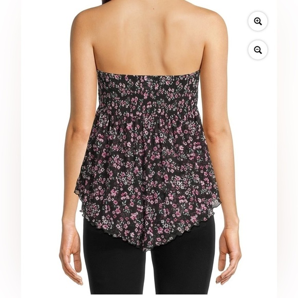 No Boundaries Juniors Mesh Tube Top, Size Large - Picture 2 of 9